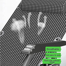 Lettino pieghevole da patio sdraio sdraio sdraio pieghevole Zero Gravity Chaise Traspirante Sedie Lounge Antiscivolo Robusto e Durevole per Patio Outdoor Garden Support 300KG