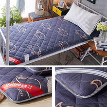zyl Materasso Futon Giapponese Materasso Tatami Pieghevole Roll-Up Dormitorio Studente Antiscivolo Materassi Antibatterici Doppio Materasso da Campeggio Facile da Trasportare Balene 100x200cm