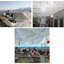 XIAOXIAO Rete ombreggiata Rete Mimetica Bianca Pura Neve Nascosta Recinzione del Giardino Terrazza Pianta Ombra Camo Natting Decorazione della Piscina All'aperto Fotografia (Size : 2x3m)