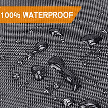 GIKPAL Copertura per mobili da Giardino, Oxford Poliestere Copertura Tavolo da Giardino Impermeabile Antipolvere Anti-UV Rettangolari Copertura (242 * 162 * 100 cm)