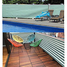 LJIANW Telo Frangivista per Balcone, Datenschutznetz 0,75 M / 0,9 M. Gartenabschirmung Windschutzzaun 95% Schatten Zaunnetz Reißfestigkeit HDPE mit Kabelbindern, 7Größen
