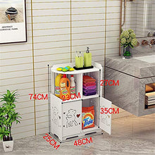 Mobiletti e armadiettiMOOD.SC Bagno Mensola igienici armadietto laterale igienici bagagli Multi-Level Bathroom Floor-Standing Paper Holder rack di stoccaggio impermeabile