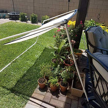 per Esterno, Patio e Giardino 90% Paralume in Tessuto Parasole Panno con Occhielli for Pergola Copertura della Volta Traspirante UV Copertura vegetale Resistente Net (Color : Blue-9.9x13.2ft/3x4m)