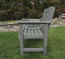 Highwood AD-BENW2-CGE Panchina Lehigh, Costa Teak, Legno di Costa Sintetico ed Ecologico