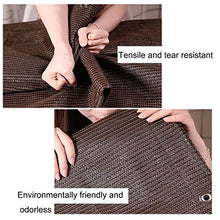 JIANFEI 99% Balcone Frangivista Telo Privacy, Crittografia All'aperto HDPE Anti-UV Schermo, Giardino Recinzione A Prova di Vento Copertina, Personalizzabile (Color : Brown, Size : 2x5m)
