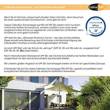 CelinaSun Tenda Parasole a Vela Protezione Solare PES UPF 50+ Protezione UV certificata Poliestere Giardino Balcone Idrorepellente Triangolare 4 x 4 x 4 m Bianco Crema