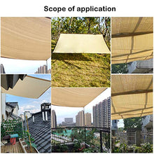 Geovne Panno Ombreggiante per Esterni,Rete Ombreggiante antistrappo,Rete Telo Ombra Beige,Telo Coprente Resistente,per recinzioni,balconi,terrazze,Dimensioni Personalizzate (2x4m)