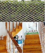 MFLASMF Rete di Sicurezza, Rete Anti-Caduta Rete per Gatti Rete Decorativa per Recinzione Adatto per Balcone Gradini per Scale Porte e finestre Letto a Castello Fascetta per Cavi Rete Mult