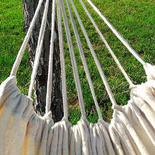 Hammock 200x150cm Home Decor Festa di nozze Amaca di tela Amaca di tela Spessa 2 Persona Patio Deniture Beach Pieghevole Pieghevole Portable Portable Camping Camping Lazy Sedia support hamac bois LHAH