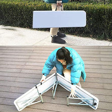 YUSHIJIA Tavolo da Campeggio Mobili Portatili Leggeri 6FT Panca Pieghevole con Maniglia e Serratura per Interni/da Esterno Picnic Party Garden Camping da Pranzo Tavolo Pieghevole Multifunzionale