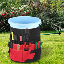 YYRL Secchiello Multiuso da Giardino Secchiello da Giardino Organizer Porta Attrezzi da Giardinaggio 42 Tasche