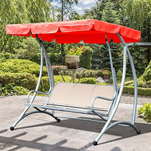 ACEHE Telo Parasole Altalena, Misura Posto Esterno Giardino Patio Altalena Parasole Copertura baldacchino Sedile Copertura Superiore Cortile Parasole Altalena Impermeabile