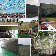 AWCPP Netting Camo Netting Shading Net Camouflage Reticolato per Bambini | Vele Ombrellone Oxford Tenda Di Stoffa Campeio Ornamento Dell'Esercito, Bianco,Bianca,4 * 6M.
