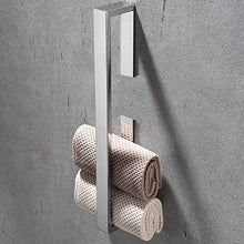 Melairy Bagno Portasciugamani 40CM Autoadesivo Per Porta Salviette in Acciaio Inossidabile Porta Asciugamano Cromo