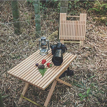 ZKK Tavoli Pieghevoli, tavoli da Esterno Portatili Pieghevoli per o semplici e Portatili di Guida autonoma, Picnic, Campeggio e stoccaggio delle Famiglie Sono tavoli in Legno massello Multiuso.