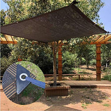 YTQ Tasso di Ombreggiatura 80% Pannello Ombreggiante in Tessuto con Rete di Isolamento Termico con Occhiello in Metallo, Adatto per Recinzione Pergola Esterna, Nero, Dimensioni Multiple(Size:5m*8m)