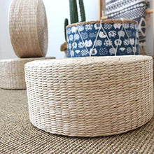 LTINN Cuscini in Paglia Intrecciata, stuoie di Paglia Spessa per bovindi in Tatami, Tessuti a Mano, Facili da Pulire e Mantenere, Resistenti all'Usura, buona tenacità, Yoga, Balcone