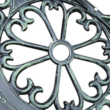 Mobili da giardino in metallo 2 persone Nero 2 moduli, panca da giardino Panchina, il divano è realizzato in metallo di alta qualità, facile da montare,B