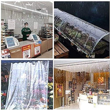 SHIJINHAO Copertura del Telo Resistente All'aperto, 0.3mm PVC Orlo Antivento Antivento Impermeabile con Gli Occhielli in Metallo for Mobili da Giardino, Serra, Copertura del Carico, 18 Taglie