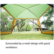 Forall-Ms Tende da Giardino E Gazebo da 3m,Gazebo da Esterno per Tende da Campeggio con Tendina in Mesh,Riparo per Eventi, Zanzariere, Tende da Campeggio,Tendone,Yellow