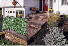 YUXO Artificiale Siepe Finta Foglia Edera Screen Garden Paddock Fixings Cortile Recinzione in Legno Decorazione murale Recinto di Foglie di edera Artificiale Antivento Privacy