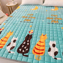 ZZX Materassino da Campeggio Portatile Materassino per Dormire per Bambini Pieghevole Morbido E Traspirante, Materasso Pieghevole Giapponese,C-100 * 200cm