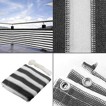 Recinzione Copertura per Balcone Protezione della Privacy Schermo Copertura della Piattaforma della Piscina per Protezione Solare Blu/Nero | 2 Colori Disponibili - Cover Protettiva per Schermo