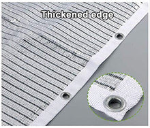 Tende da sole Ombra Panno di alluminio resistente ai raggi UV traspirante calore Shading netto della vela con occhielli 75% Sunblock Tenda for le piante del prato di fiori (Dimensione: 4M × 6M) Dimens
