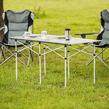 TAVOLO CM 70 X 140 CAMPEGGIO arrotolabile ALLUMINIO CAMPER MONTAGNA FER 199285