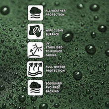 Bosmere C575 - Coprisedia pieghevole, colore: Verde
