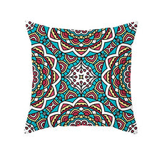 Federe Cuscini Divano 45X45,Nordic Geometrica Astratta Mandala Stampa Fodere Per Cuscini, Fodere Per Cuscini Per Divano Da Ufficio Per Auto, Decorazioni Per La Casa Set Di 4 Articoli, Design 5