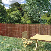 vidaXL Recinzione Barriera Protezione Palizzata Staccionata Perimetro Steccato Recinto Muro Esterno Pannelli Rete in Salice 300x120 cm
