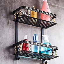 Bradoner Stand/mensola del Bagno dell'hotel della casa del Bagno del Foro del Doppio del Foro della Lega di Alluminio Dorata/Nera di Retro Strato