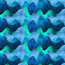 MEGADECOR - Testiera per letto in PVC, 10 mm, decorativa, economica Design con le onde del mare