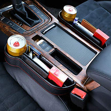 Fdit Seggiolini Auto Scatola portaoggetti Seggiolini Auto multifunzionali Scatola portaoggetti con Cucitura Organizer Accessori Interni per autoveicoli(2#)