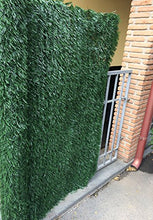 Siepe Abete Artificiale Kit di 2 Pezzi. Ciascuna Spalliera Sintetica Misura cm 300 x H 150. in Omaggio 24 Fascette di Plastica di Colore Verde per Fissarla al Supporto