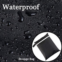 CLJ LWY Copertura per mobili da Giardino Copertura per Patio Impermeabile Grande Copertura per Tavolo Anti-UV 420D per Esterni Rettangolare 250x200x80cm