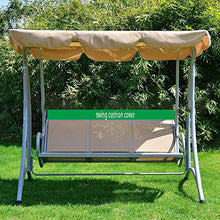 Tjtj, dondolo da giardino a baldacchino per sedie a dondolo e sedie imbottite, mobili da giardino