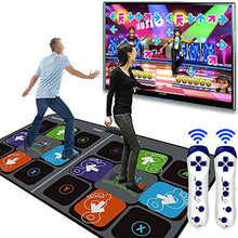 AFANG Tappetino Ballo, Tappetino Ballo Tappetino Gioco Schiuma Ispessimento Insonorizzazione Morbide Adulti/Bambini TV HD Computer Doppio Uso Sportiva Genitore
