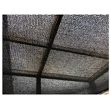 YTQ Block 38% UV Piante Ombreggianti Panno Leggero E Traspirante Riduci I Raggi UV Banda Passacavi Adatto per Piante Recinzione da Giardino Esterno Nero(Size:1m x 10m)