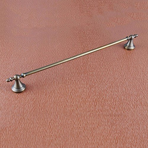 MBYW Portasciugamani-Porta Asciugamani Singolo in Rame Rame Antico Oro Oro Rosa Porta Asciugamani Singolo Porta Asciugamani portasciugamani Misto Rame,Installazione di Perforazione,65 * 7 * 7 cm