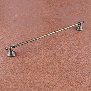 MBYW Portasciugamani-Porta Asciugamani Singolo in Rame Rame Antico Oro Oro Rosa Porta Asciugamani Singolo Porta Asciugamani portasciugamani Misto Rame,Installazione di Perforazione,65 * 7 * 7 cm