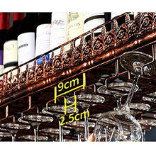LHQ-HQ cremagliera del Vino sospeso in Metallo for Il Vino, Bicchiere di Vino Europeo di Ferro