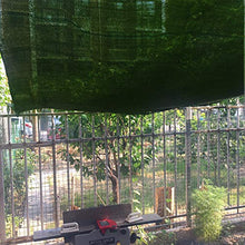 NAIZY Parasole da tennis, protezione antivento, recinzione, rete ombreggiante per sport, giardino, rete metallica (verde scuro, 1,2 m x 50 m)