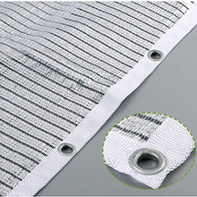 HHORD Crema Solare Ombra Panno Rettangolo, Riva Taped con Occhielli, Saracinesche Isolante Riflettente di Alluminio Sun per Patio Esterno E Strutture di attività,3 * 5m