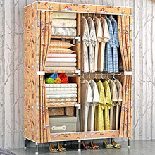 JJZXT Panno di Oxford Moda Cabinet 4 Strati Semplice Combinazione Armadio Dormitorio Camera riporre gabinetto di casa Mobili