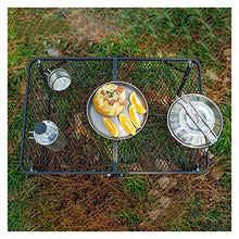 KOLOSM Tavoli Portatili Pieghevoli Blackdeer Mobili da Giardino all'aperto Tavolo Portatile Camping Tavolini Pieghevole Portatile Picnic Ultra Light Pieghevole Giardino Desk (Color : BD12012601)