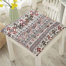 Pillowcase 2er Pack Cuscino per Sedile Cuscino reclinabile Cuscino per Sedia da Giardino Cuscino per Schienale Cuscino per Schienale Basso per sedie da Ufficio e Uso Domestico (Triangolo, 30 * 30)