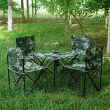 RUIMA Tavolo pieghevole per esterno portatile e sedia set tavolo pieghevole per picnic all'aperto e sedia stallo per barbecue, sedia pieghevole per riporre tavolo e sedia portatili, tavolo e sedia pos