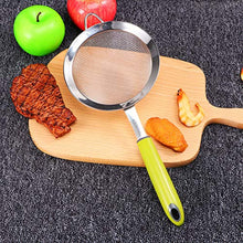 UPKOCH Filtro in Acciaio Inossidabile a Maglia fine Filtro per schiumarola colino setaccio Cucchiaio Filtro Filtro zuppa Filtro attrezzo da Cucina 14 cm